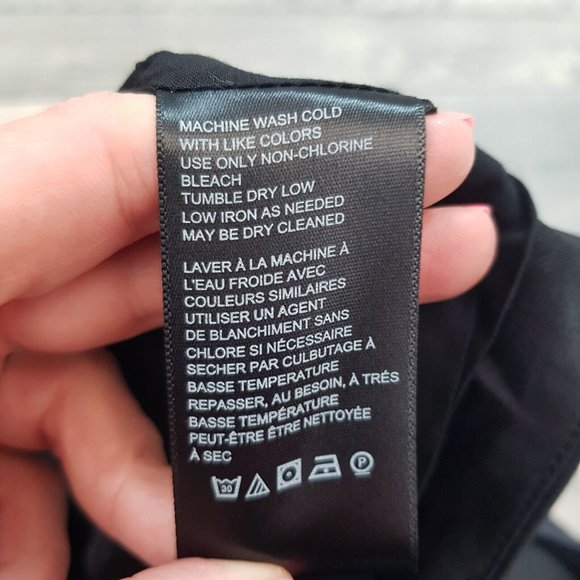 Free People Cindy Vest Waistcoat Top XS UK 6 Black Velvet Tie Event Formal BN - Picture 10 of 12